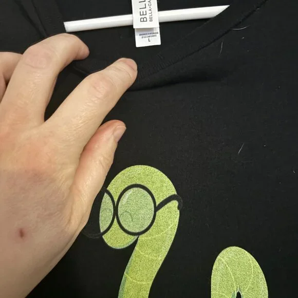 Bookworm Graphic T-Shirt - Picture 2 of 2